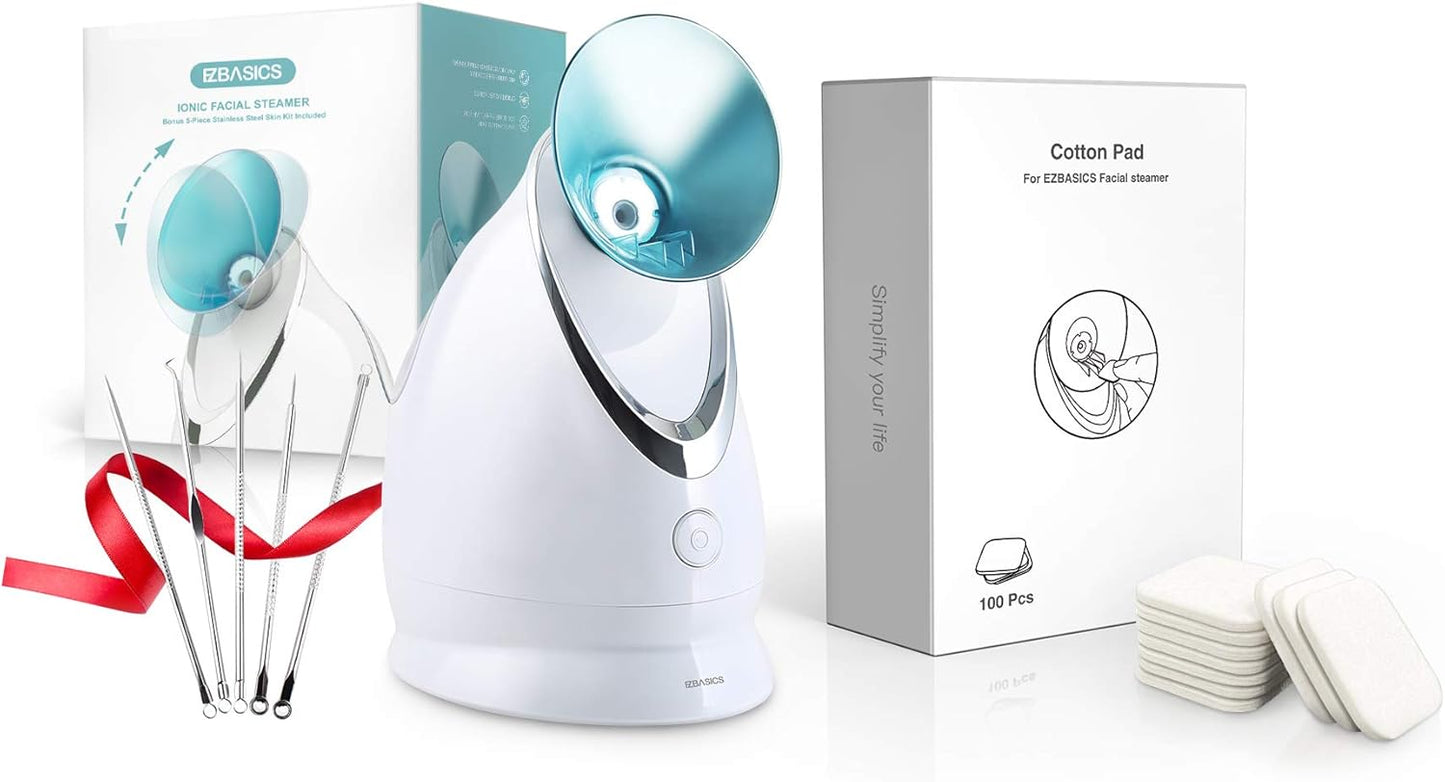 Facial Steamer Bundled with Aromatherapy Pads