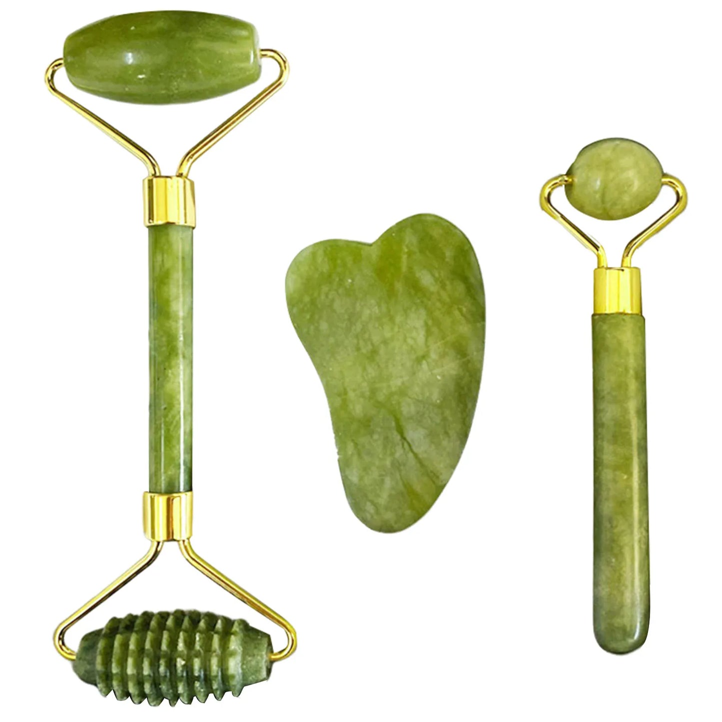 Natural Stone Gua Sha Massager Relieve Stress Remove Wrinkles Eye Puffiness for Woman Man Skin Care
